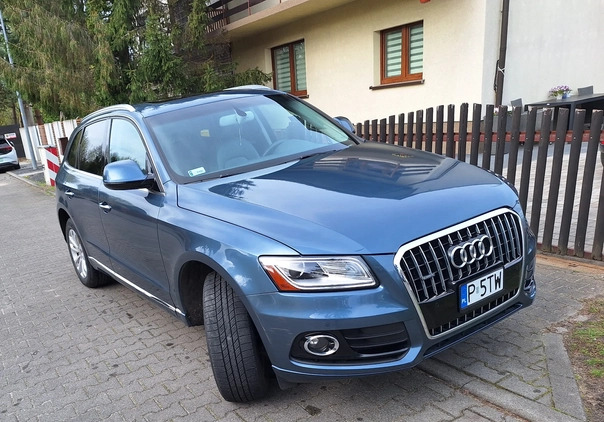 Audi Q5 cena 72000 przebieg: 114362, rok produkcji 2016 z Poznań małe 106